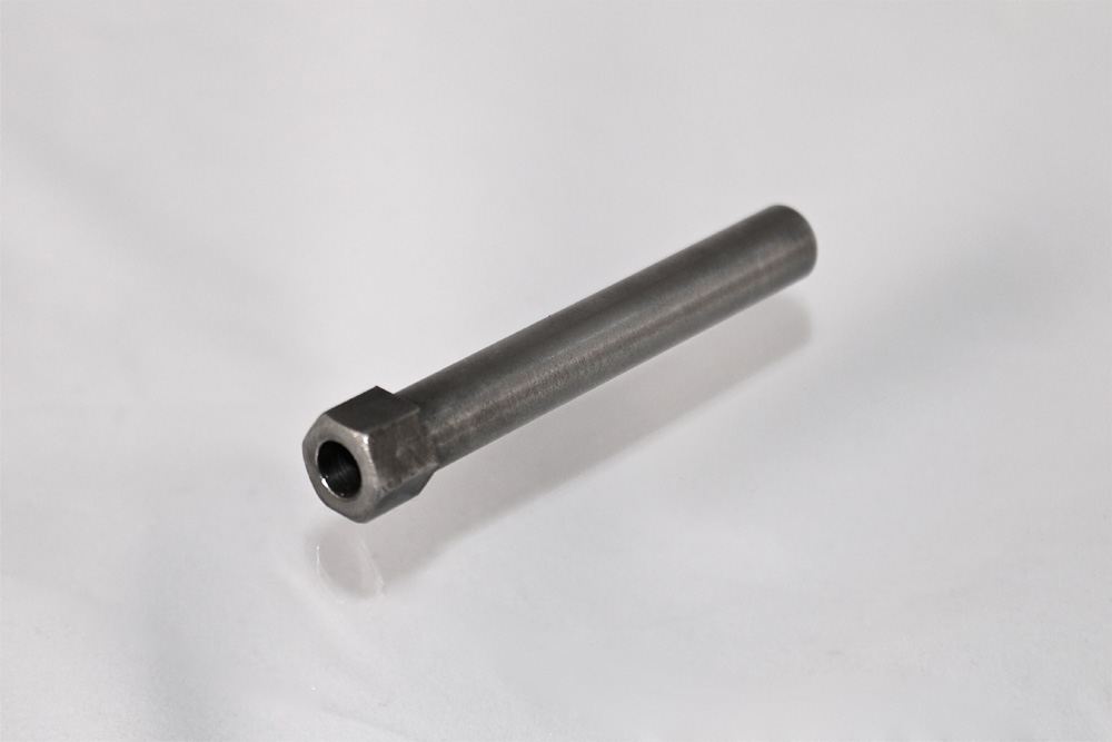 Machined sleeve with hex nut