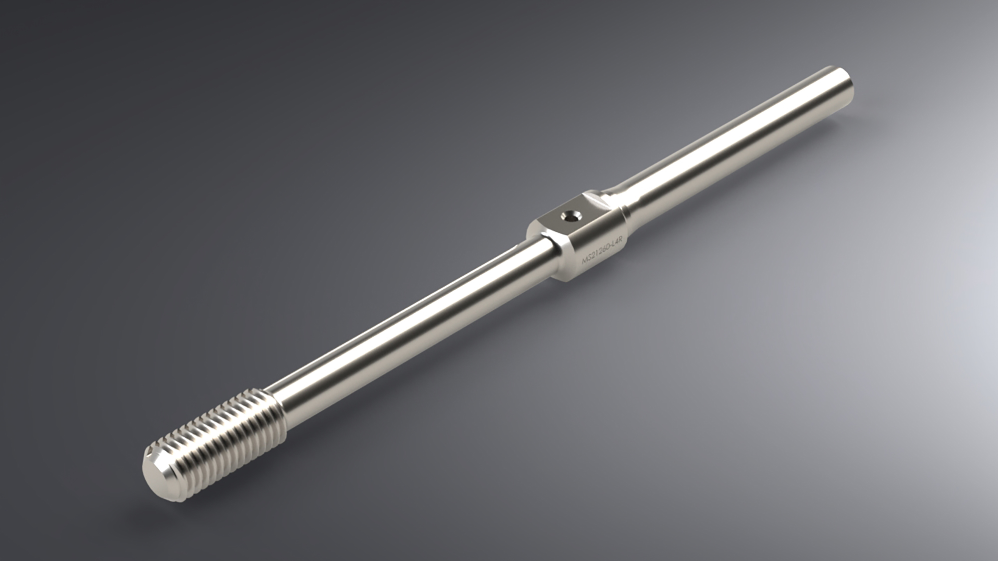 thumbnail image 2 of BELL MEMPHIS INC MS21260-S3RH Steel Terminal Stud Cable Turnbuckles – QTY 10 2 of 5